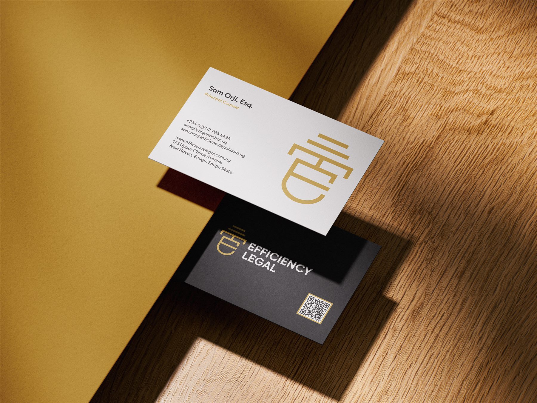 Efficiency Legal brand application 1