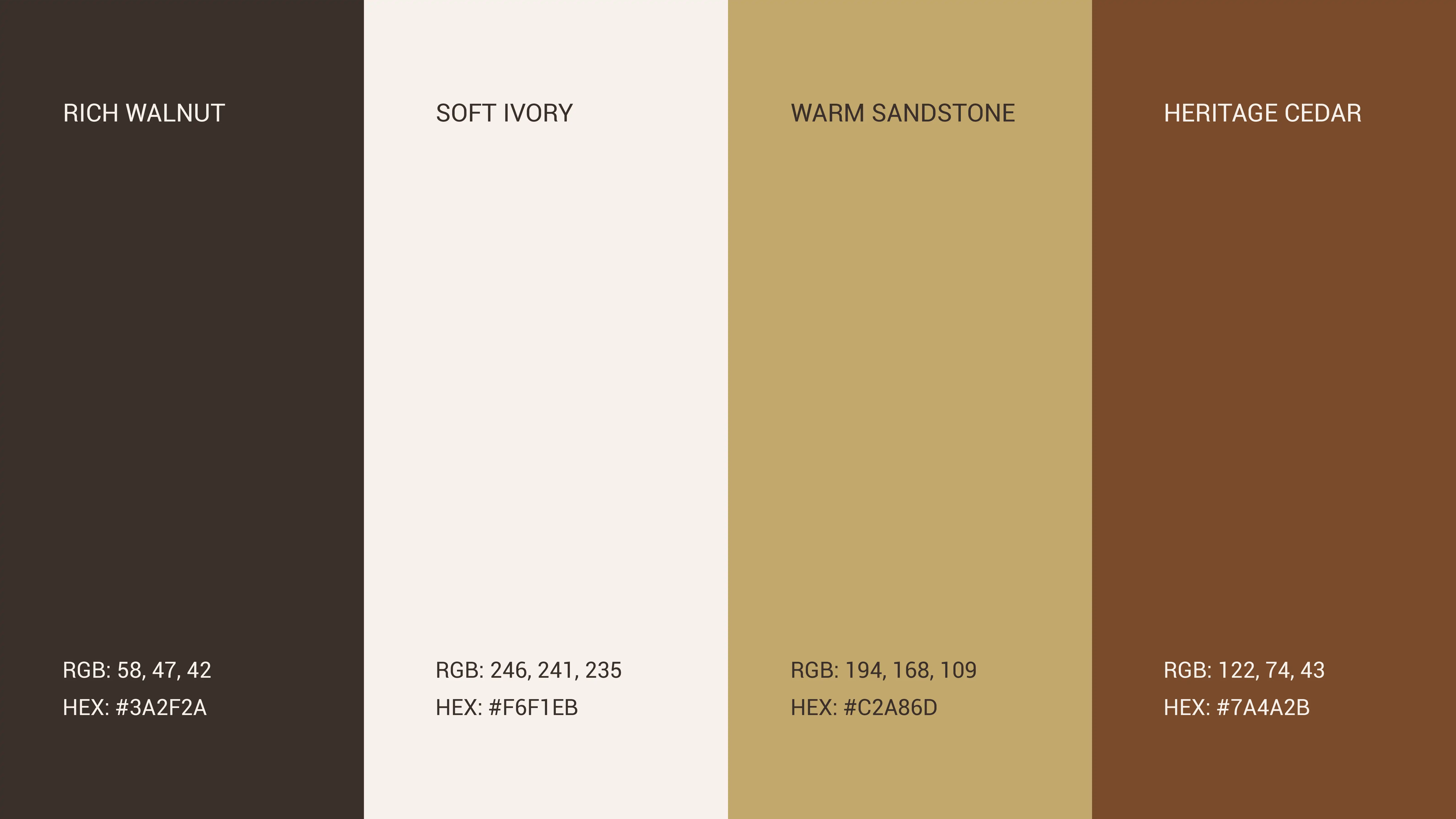 Firmlogs Designs color palette