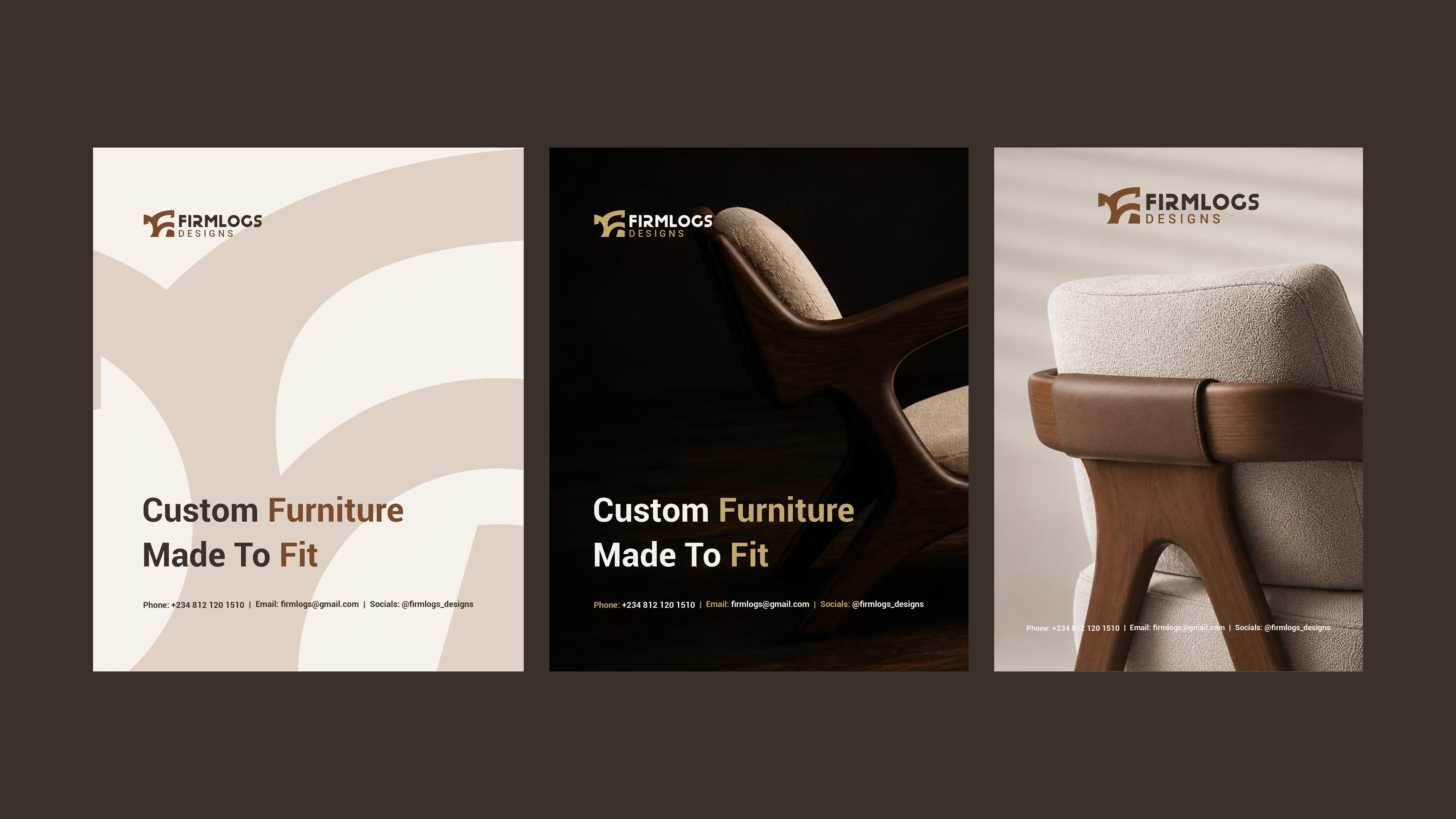 Firmlogs Designs brand application 1